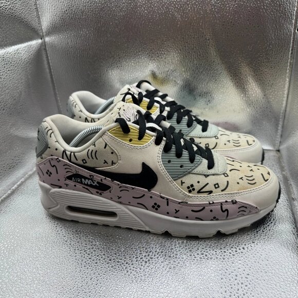 Size 10.5 Nike Air Max 90 Premium‎ Barely Rose Doodle Men\'s Shoes 700155-603 main image 6